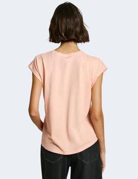 Camiseta Pepe Jeans Mujer Rosa Lorena