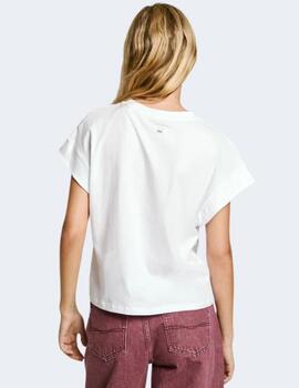 Camiseta Pepe Jeans Mujer Blanca Lira