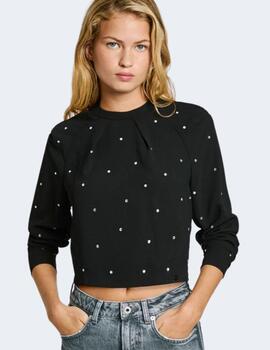 Blusa Pepe Jeans Mujer Negra Ava