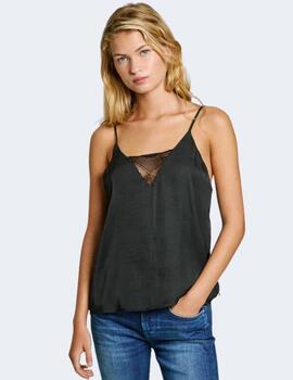 Blusa Pepe Jeans Mujer Negra Adeline