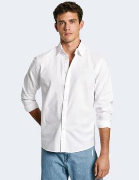 Camisa Pepe Jeans Hombre Blanca Phill