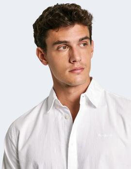 Camisa Pepe Jeans Hombre Blanca Phill