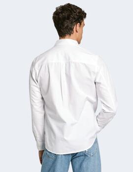 Camisa Pepe Jeans Hombre Blanca Phill