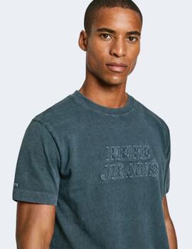 Camiseta Pepe Jeans Negra Hombre Darius Tee