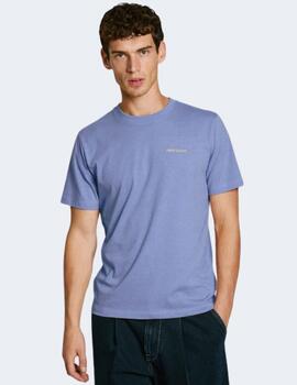 Camiseta Pepe Jeans Hombre Azul Damian Tee