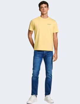 Camiseta Pepe Jeans Hombre Amarillo Damian Tee