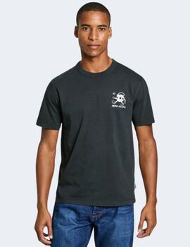 Camista Pepe Jeans Hombre Negra Dean Tee