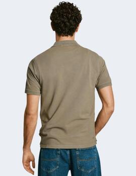 Polo Pepe Jeans Hombre Verde New Oliver GD