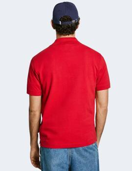 Polo Pepe Jeans Hombre Rojo Essential Polo