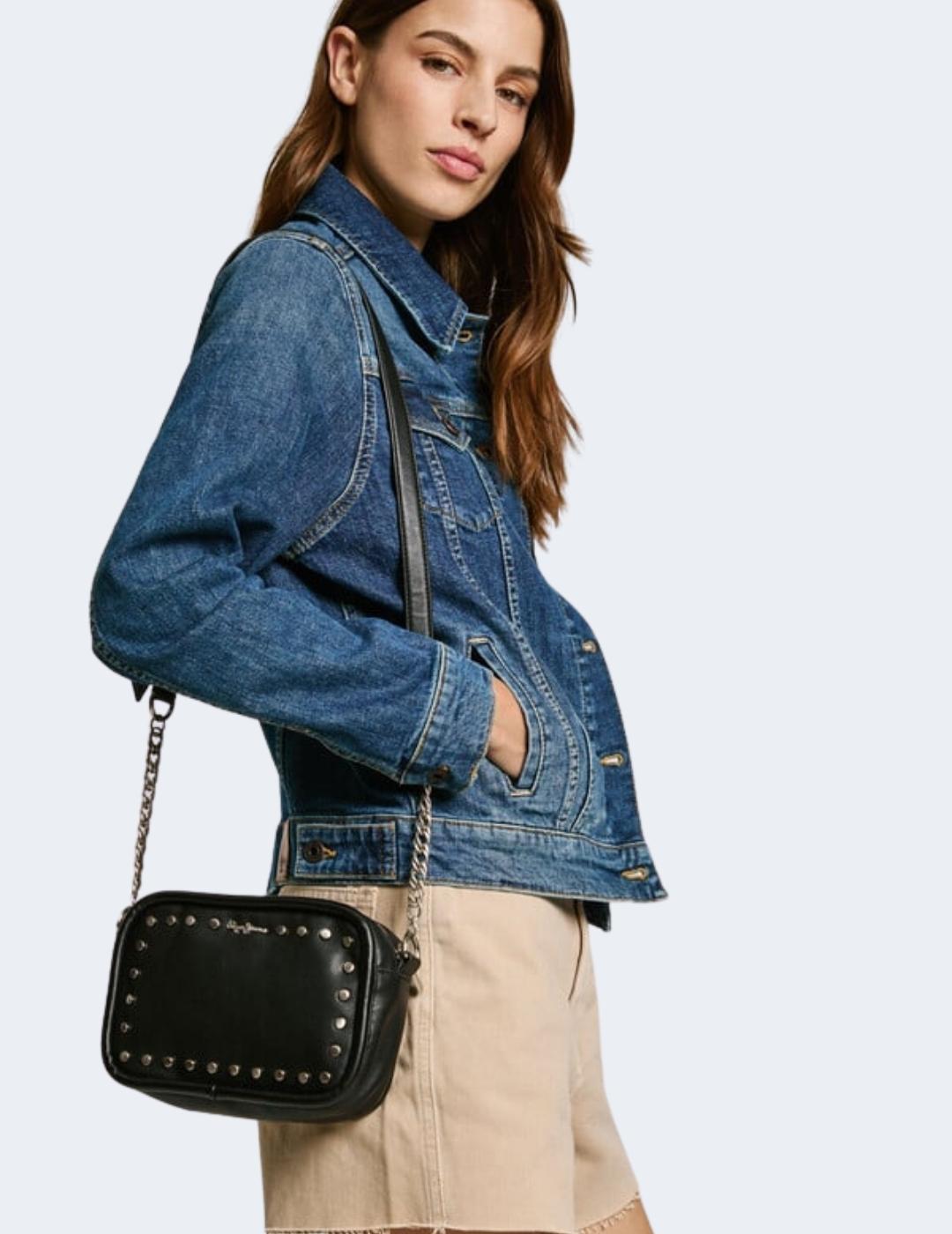 Bolso Pepe Jeans Negro Mujer Brianae Mai