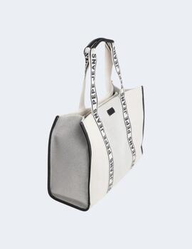 Bolso Pepe Jeans Mujer Beige Zenda Merit