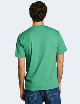 Camiseta Pepe Jeans Verde Hombre Eggo N