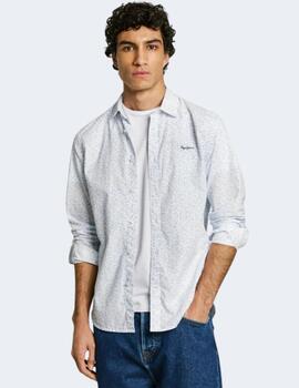 Camisa Pepe Jeans Blanca Hombre Anson