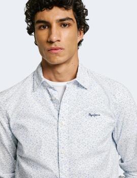 Camisa Pepe Jeans Blanca Hombre Anson