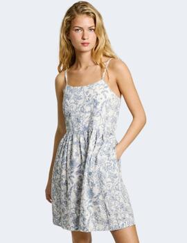 Vestido Pepe Jeans Beige Mujer Divina