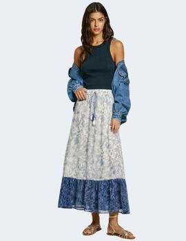 Falda Pepe Jeans Azul Mujer Dalia